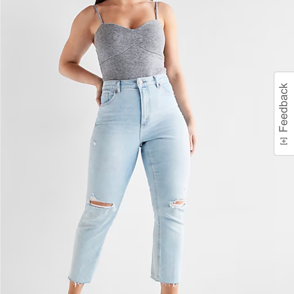 Express curvy mom jeans size 12 NWT